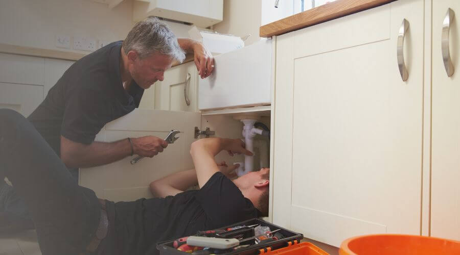 Professional burst pipe repair services in Newcastle, TX